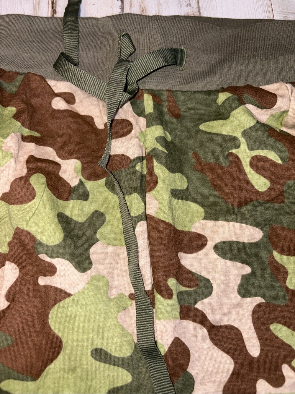 Bobbie Brooks Camo Deer Graphic Tank Top - Gray & Green Set 3X - Picture 13 of 17